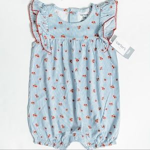 Carter’s flutter sleeve romper